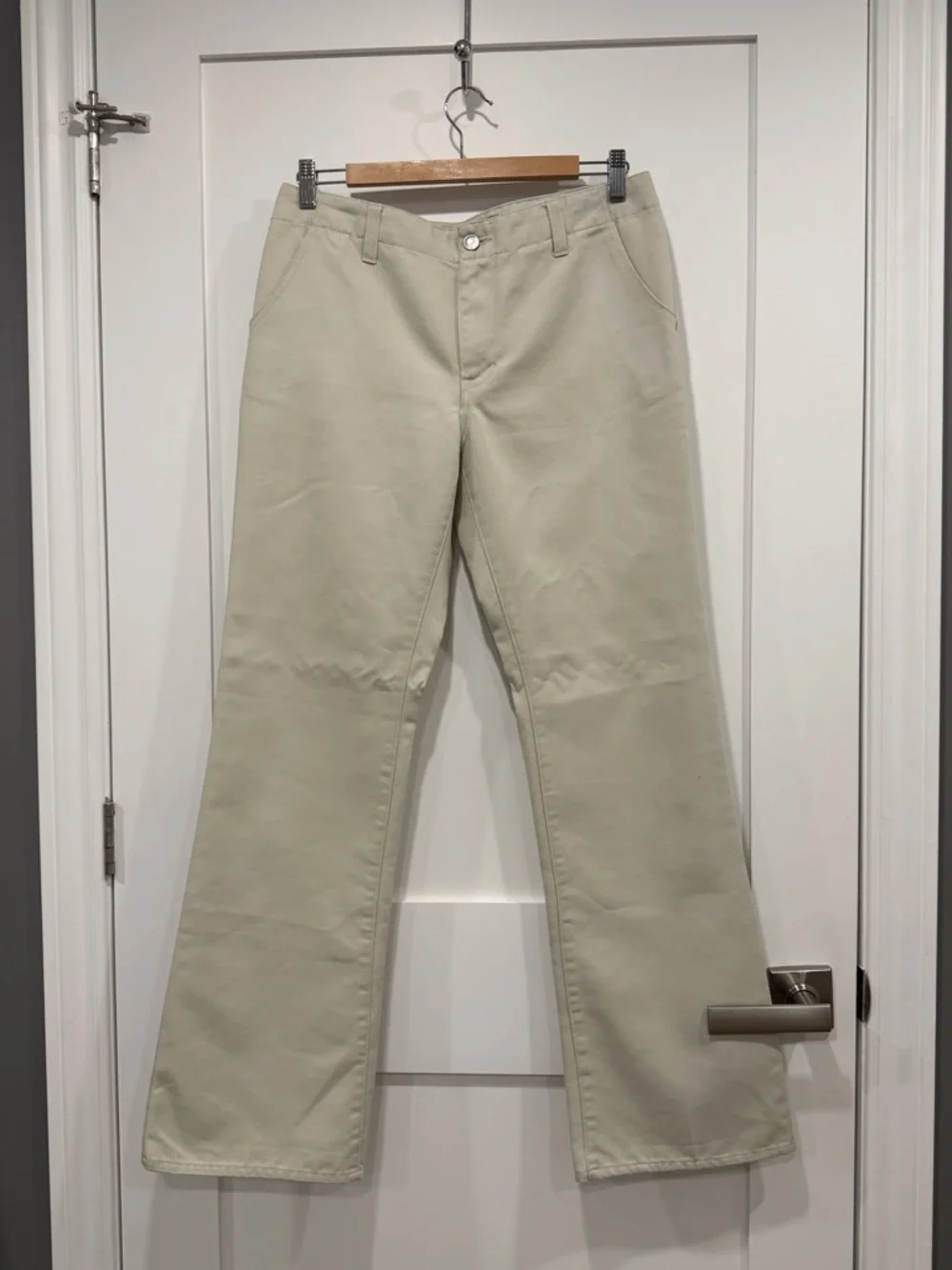 Vintage, GAP Hipster Trouser in Light Beige - Picture 12 of 16